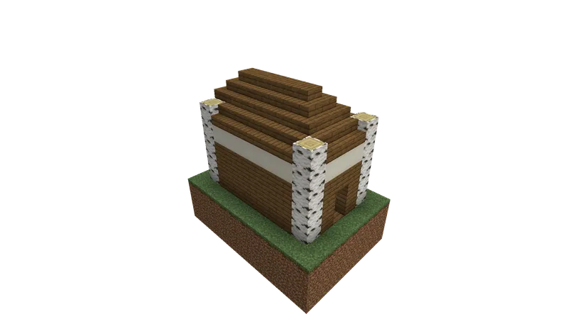 Lone Log Cabin